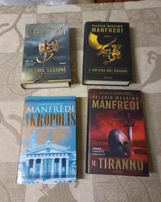 4 Romanzi storici di Valerio Massimo Manfredi 