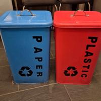 bidoni raccolta differenziata 