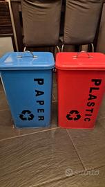 bidoni raccolta differenziata 