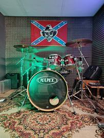 mapex M + aste + piatti + pedale 
