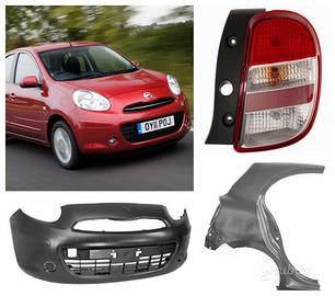 NISSAN MICRA paraurti cofano frontale frizione 10-