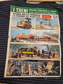 i treni Grande concorso a premi anni 60