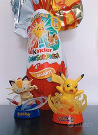 Kinder Gransorpresa 2026 Pokémon Meowth e Pikachu
