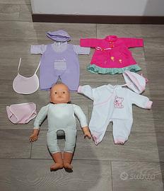 Love Bebè Bambola dolci coccole 46 cm con vestiti