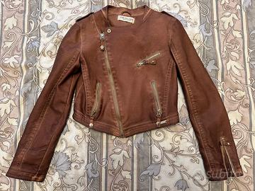 Twinset chiodino effetto pelle bambina 8 A