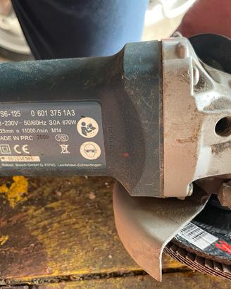 Smerigliatrice angolare 220 volt bosch