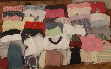 Vestiti bambina estivi 5-10 anni di marca