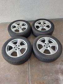 Gomme e cerchi lega FIAT e ALFA - 5 fori 16x7.0
