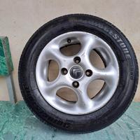 4 cerchi lega citroen saxo  165/70 r 13