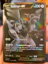 Pokemon Zekrom ex 172 Luce nera