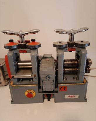 Laminatoio + Trafila elettrica combinata N.A.R. -