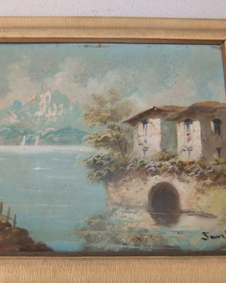 QUADRO OLIO SU TAVOLA