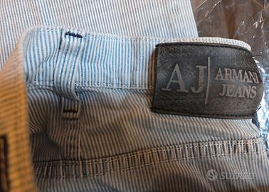 Jeans righe Armani