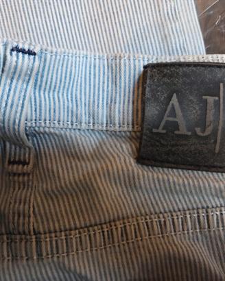 Jeans righe Armani