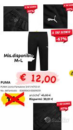 PANTALONE PUMA 3/4