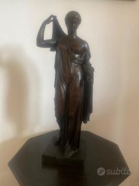 Statua bronzo Diane de Gabies f. Barbiedienne