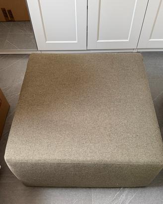 Pouf idrorepellente verde oliva