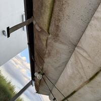 Pergola con telo apribile