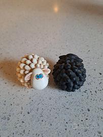 Pecorine bianca e nera