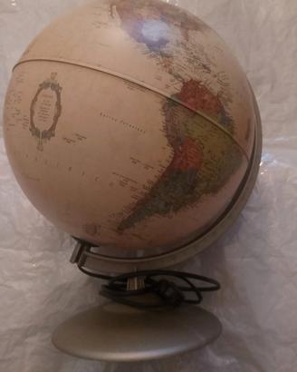 Lampada mappamondo 