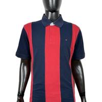 Tommy Hilfiger Golf Polo a Righe Uomo Taglia XL