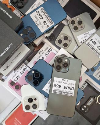 IPHONE 15 PRO MAX 256GB mix colori