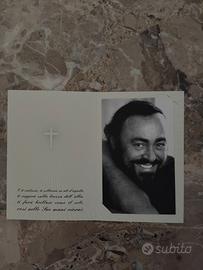 Ricordino funerale PAVAROTTI