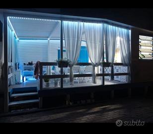 casa mobile in camping vista mare