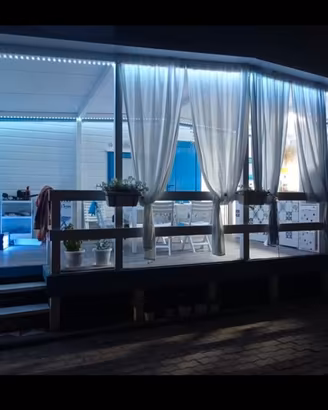 casa mobile in camping vista mare