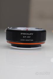 Adattatore Canon EF-RF Pholsy manuale – Nuovo