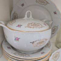 Servizio piatti in porcellana vintage anno 1960