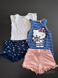 Vestiti per bambina 6/7 anni stagione estiva 🎀