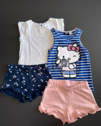 Vestiti per bambina 6/7 anni stagione estiva 🎀