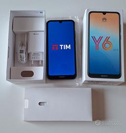 Smartphone HUAWEI Y6 2019 BLU 32GB TIM (Dual Sim)