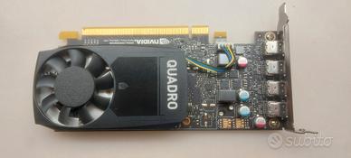 Scheda video Quadro P1000  4gb Ram GDDR5  