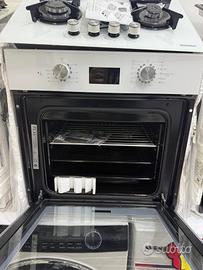 Forno ventilato vetro bianco digitale nuovo