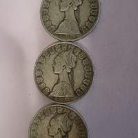 3 monete  500 lire Le Caravelle 