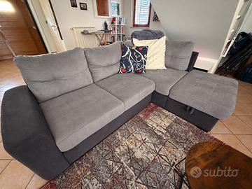 Divano letto angolare