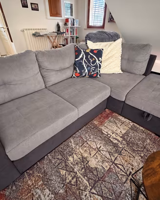 Divano letto angolare