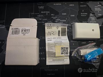 INIM MC200 NUOVO SENSORE RADIO BIANCO CON BATTERIA