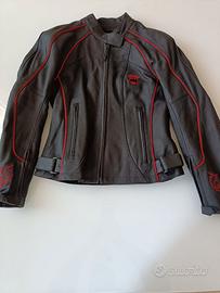 Giacca moto donna Suomy tg. L in pelle DC Comics