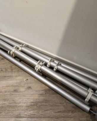 pali telescopici per sistema STOLMEN di IKEA