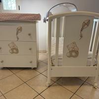 Set lettino + fasciatoio Pali