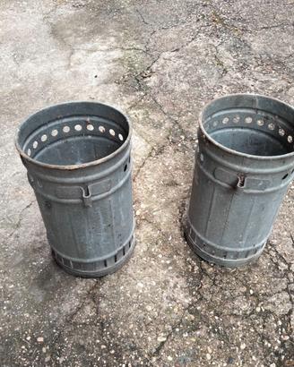 Cestino in ferro classico