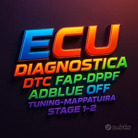 ecu diagnostica & mappatura centraline stage 1-2