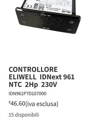 display eliwell 961
