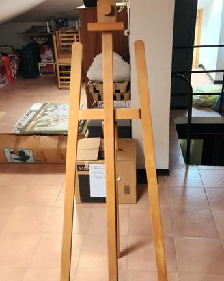Cavalletto da pittura in legno di faggio APA