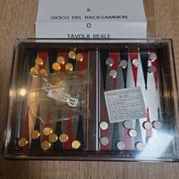 Gioco Backgammon in acciaio magnetico Dal Negro 