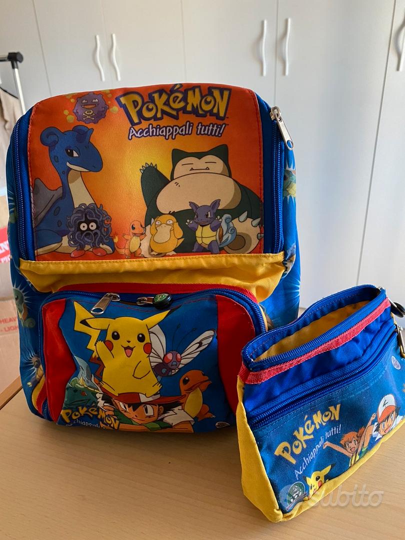 Zainetto e astuccio Pokemon Nintendo - Tutto per i bambini In vendita a  Verona