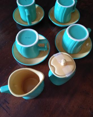 servizio da caffè Naj Oleari anni 80